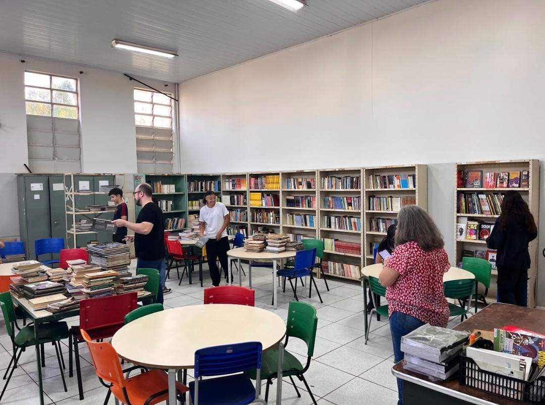 Biblioteca da escola